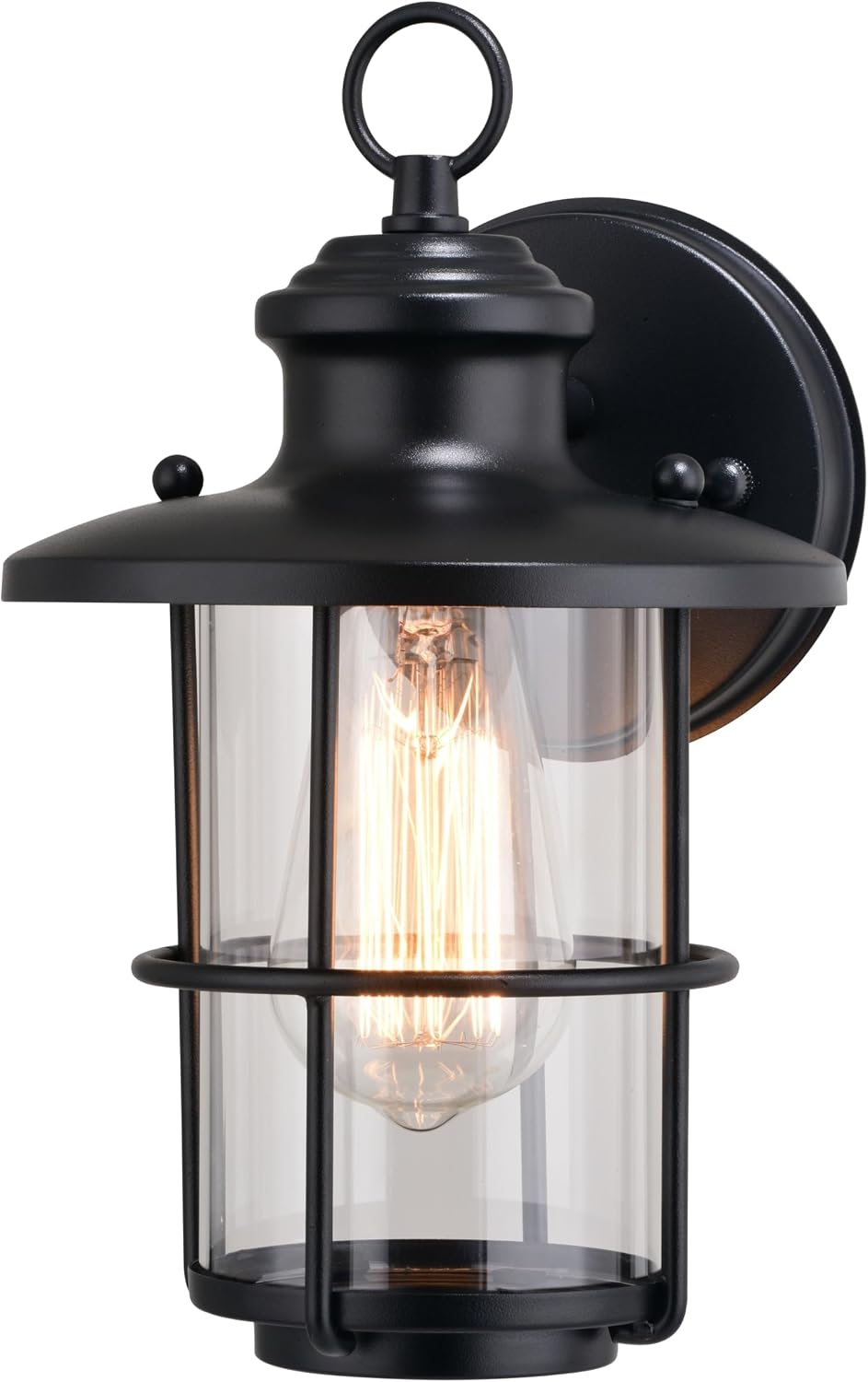 Black Coastal Outdoor Lantern