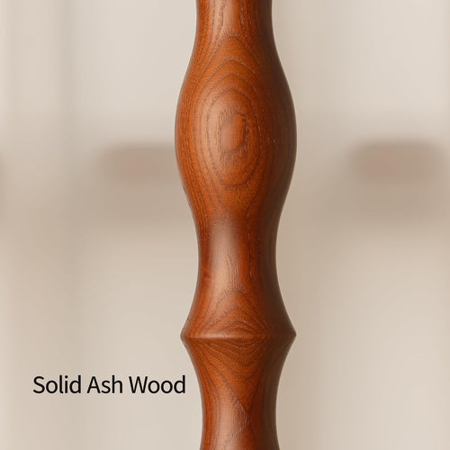 Ash Wood Mid Century Floor Lamp