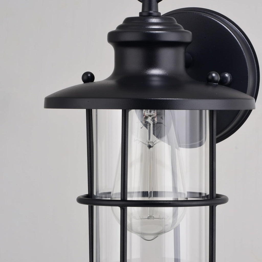 Black Coastal Outdoor Lantern