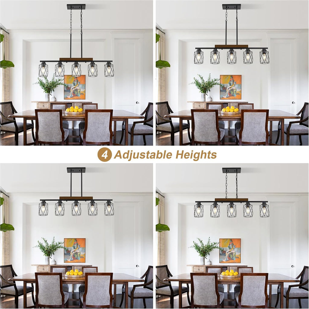 Farmhouse Linear Pendant Lamp
