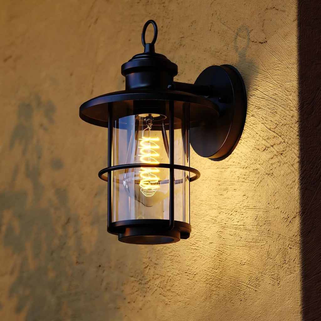 Black Coastal Outdoor Lantern