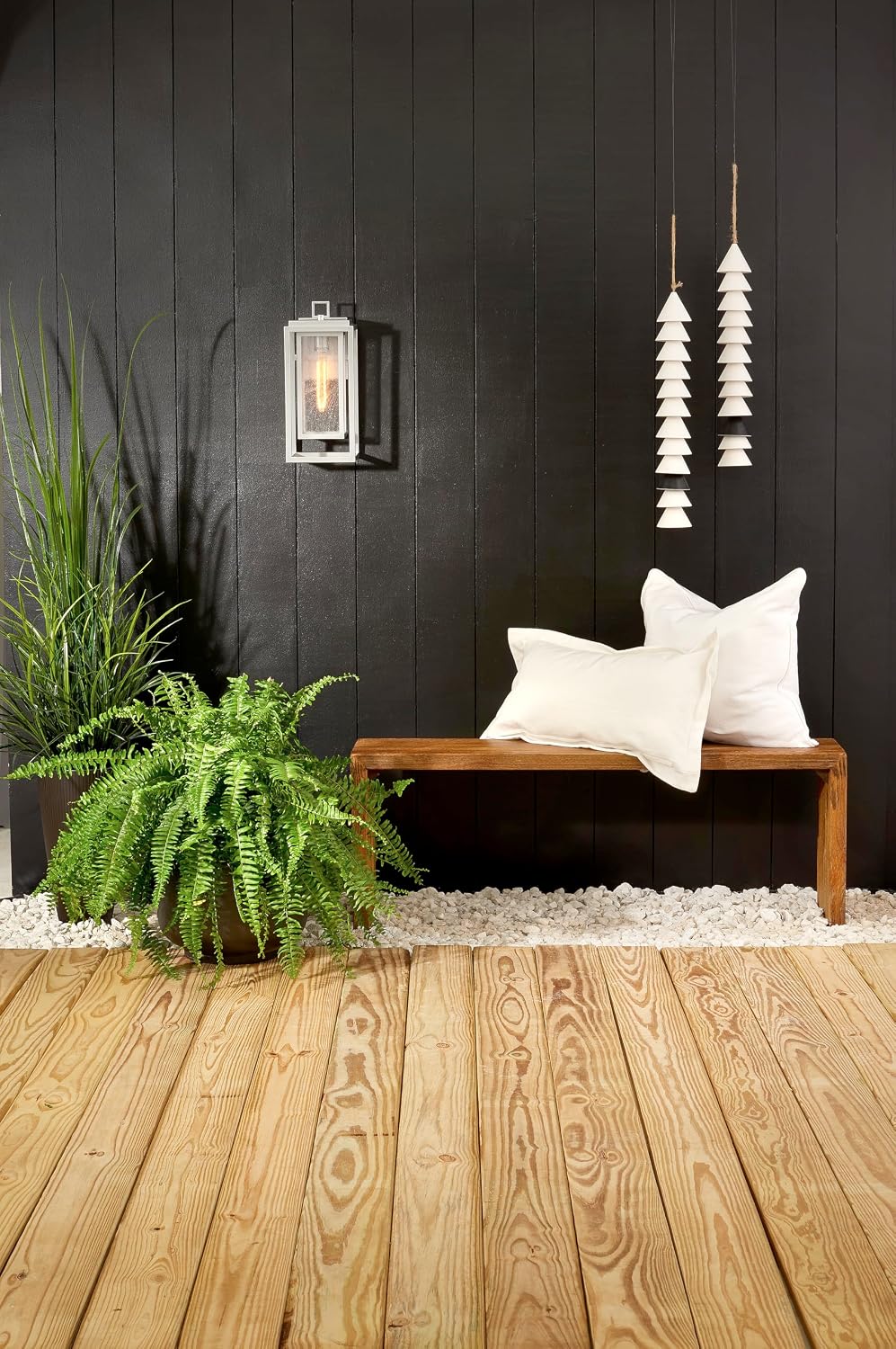 Nickel Coastal Outdoor Lantern